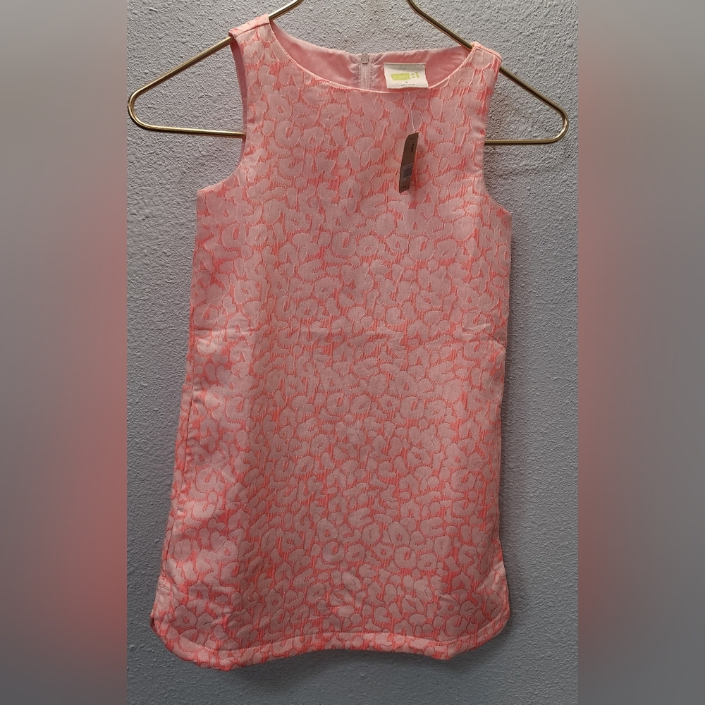 Crazy 8 Pink and White Patterned Dress